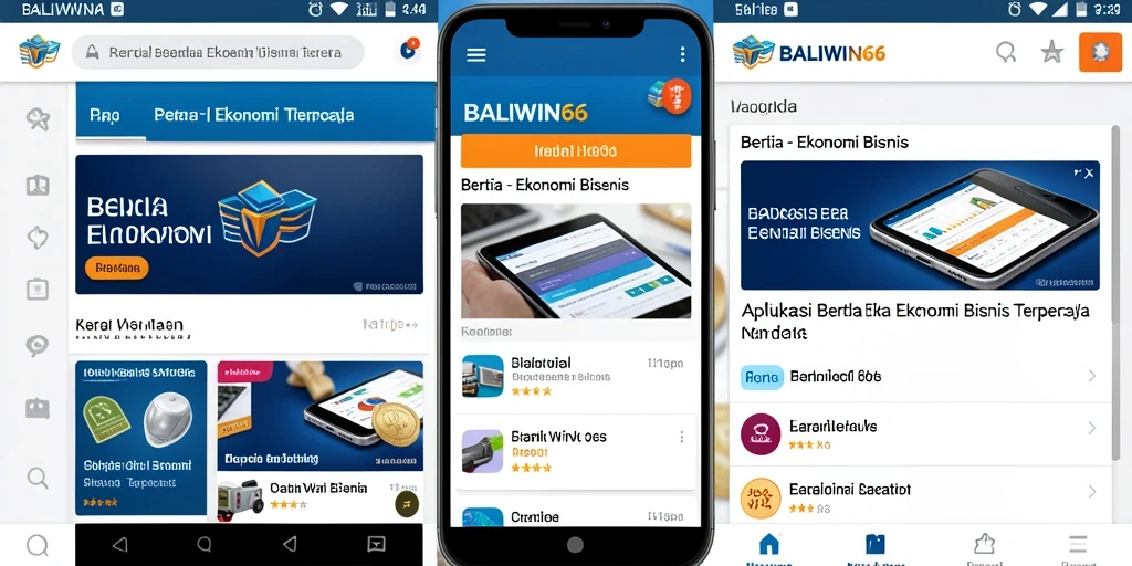 Antarmuka BALIWIN66 yang informatif untuk berita ekonomi bisnis.