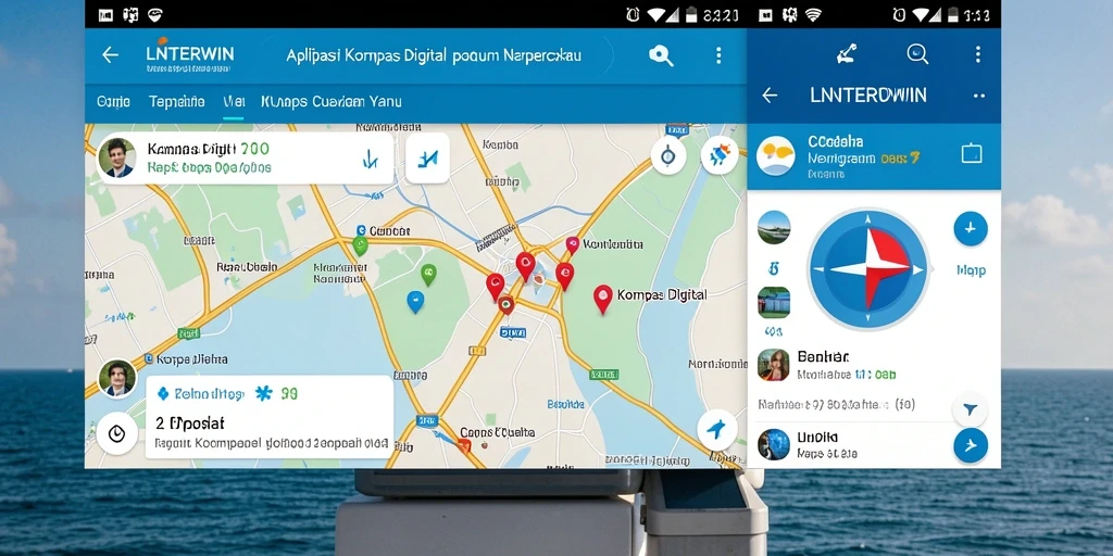 Tampilan antarmuka LNTERWIN yang intuitif dan fungsional.