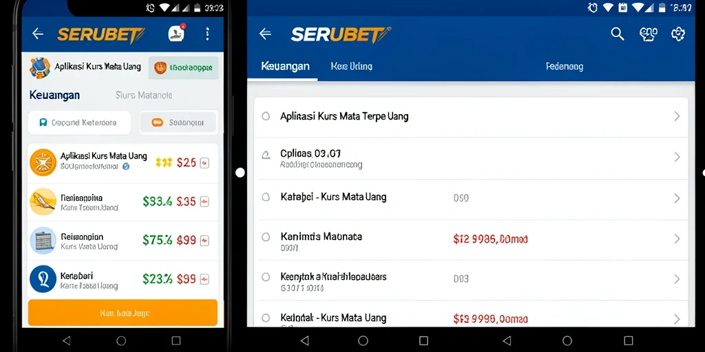 Tampilan antarmuka <strong>SERUBET</strong> yang sederhana dan informatif.